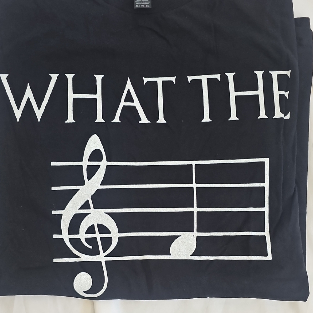 What The....Musical Note Tee